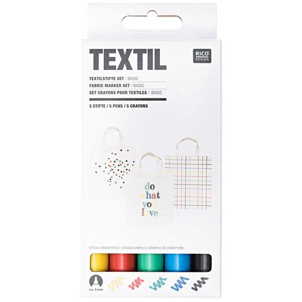 Textilstifte Set Basic