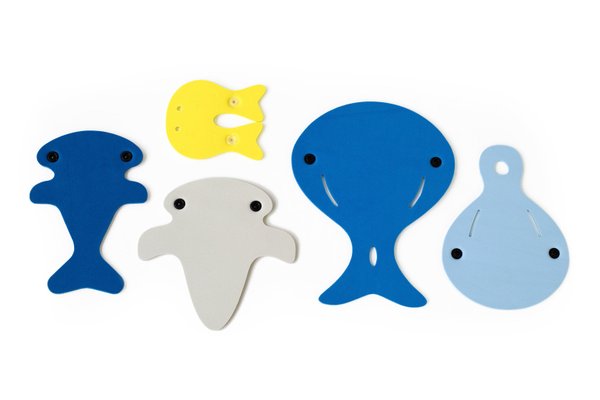 3D Badespielzeug Deep Sea Whales von Quutopia