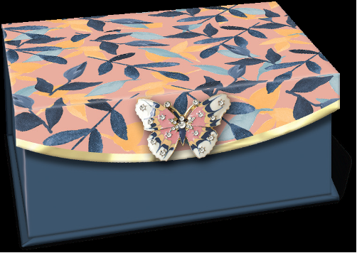 3er Set Box Schmetterling