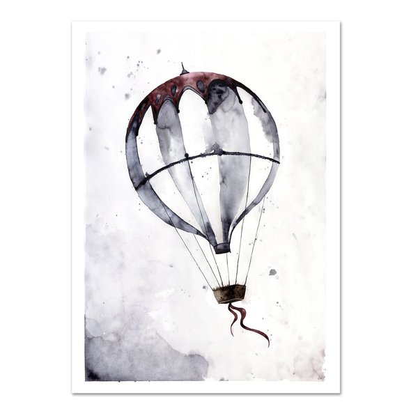 Kunstdruck Flying Balloon