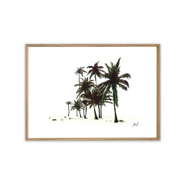 Kunstdruck Palms